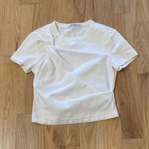 Alexander Wang Twisted Crepe Sleeveless Top SMALL